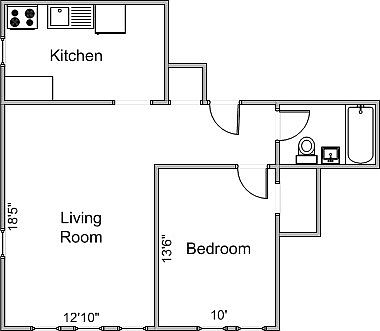 2nd image of 1423 Regent St APT 4