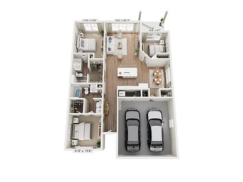 Floor plan Sanibel III