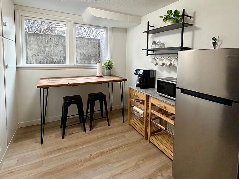Downstairs kitchenette