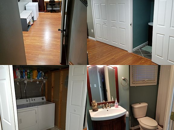 Bonus room/Half bath/Laundry