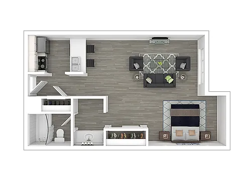 Floor plan Studio