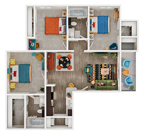 Floor plan C1