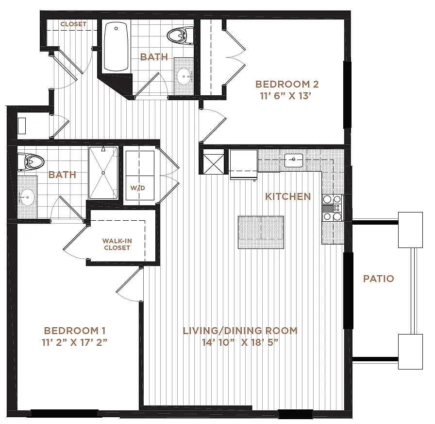 Floor plan B2E