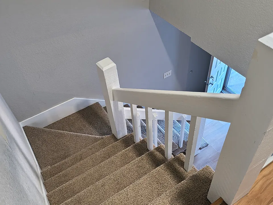 stairway with two landings