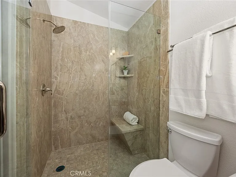 Spacious Master Bathroom Shower
