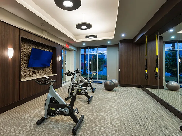 Spin bikes and on-demand fitness