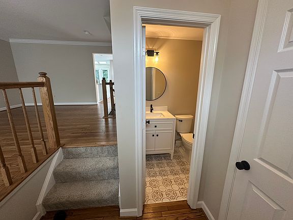 Entry Foyer and Powder Room