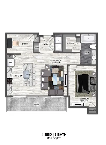 Floor plan A14