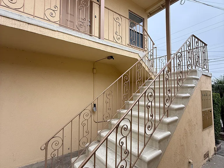 Stairway to the unit