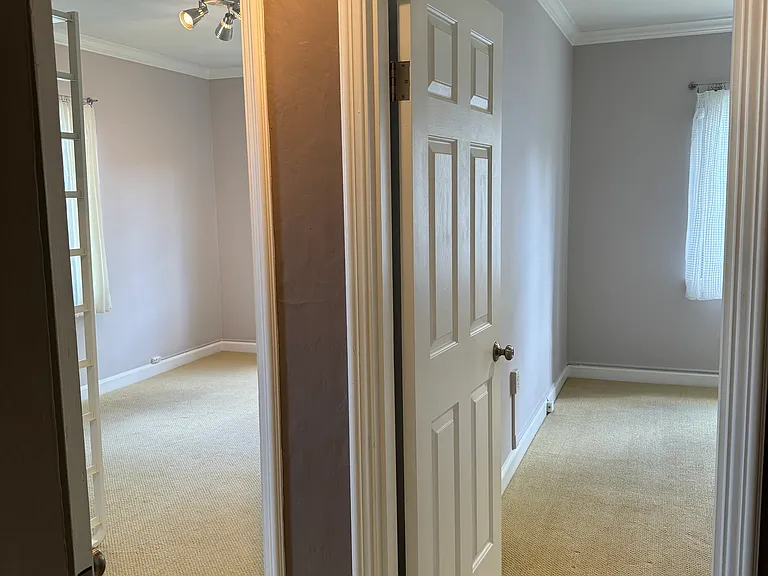 View of both bedrooms. Similar in size.