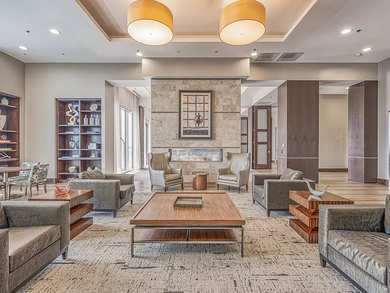 Dedicated library space in our resident lounge
