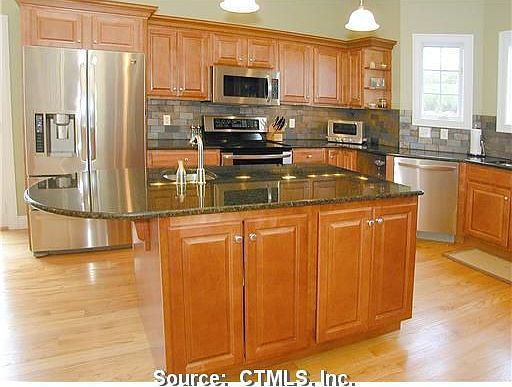 Kitchen with granite