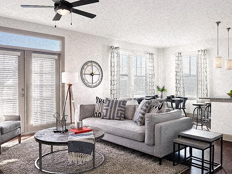 Contemporary, open floor plans