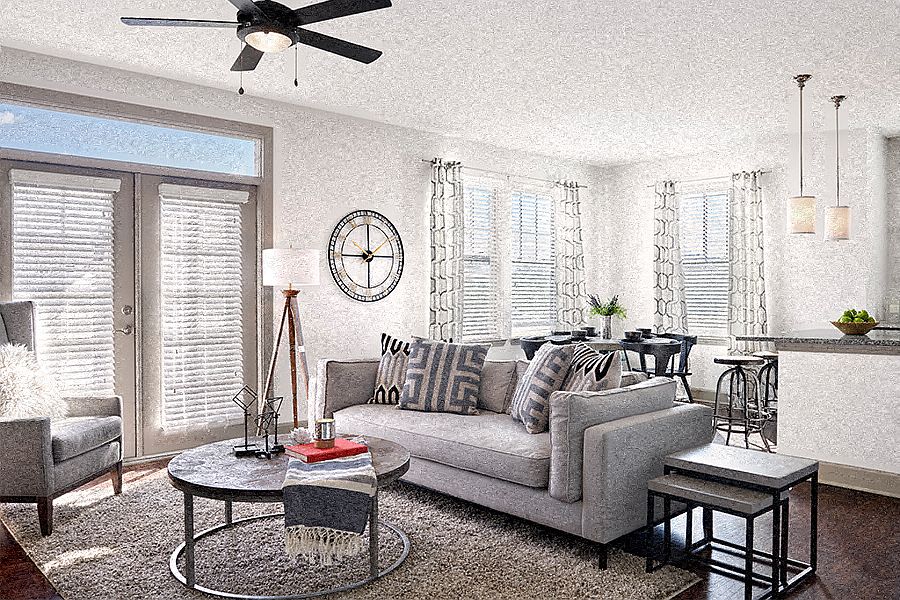 Contemporary, open floor plans