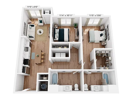 Floor plan B5H