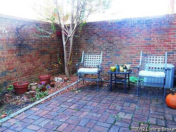 Private patio