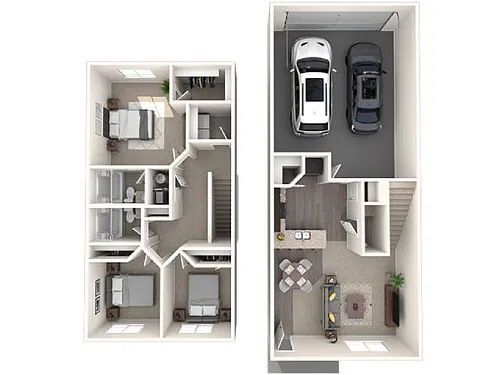Floor plan 3X25