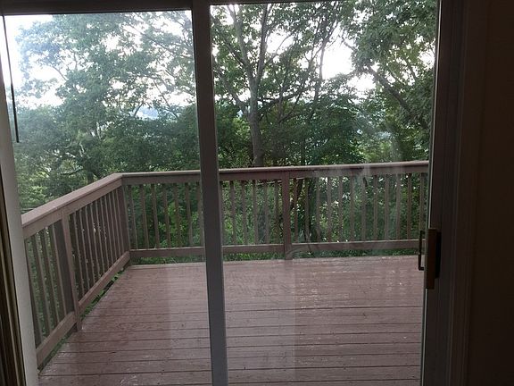Deck off the dining room : Overlook the view of Waterbury, see the city lights, beautiful sunsets