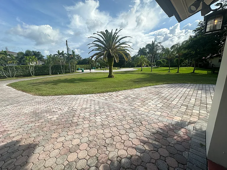 View from front door