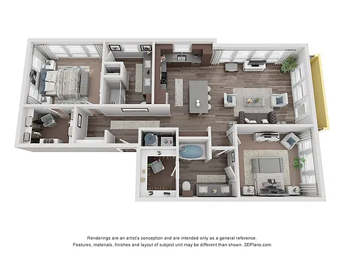 Floor plan B3