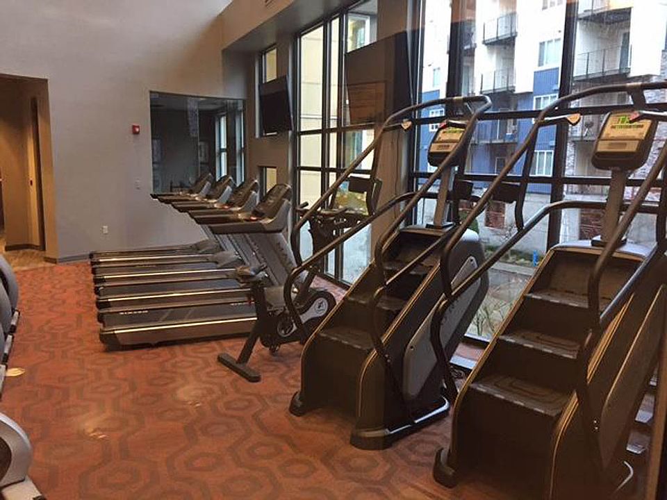 Our new cardio area features a variety of new equipment for
