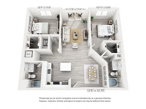 Floor plan Chelsea