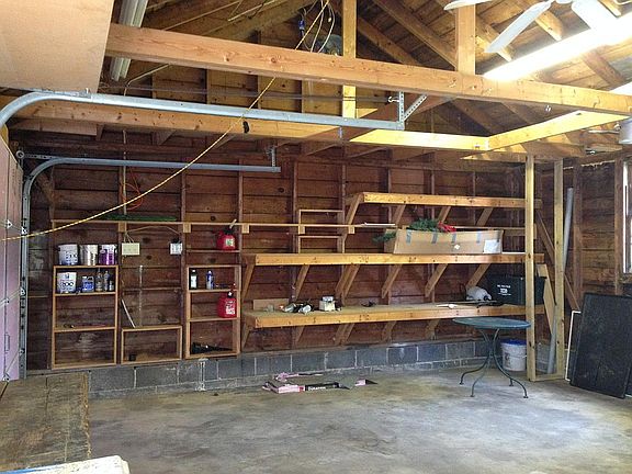 Garage with plenty of storag