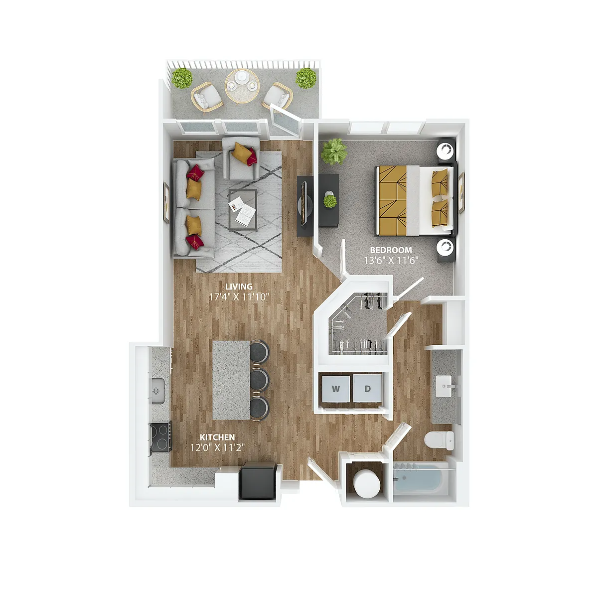 Floor plan Flapper A5