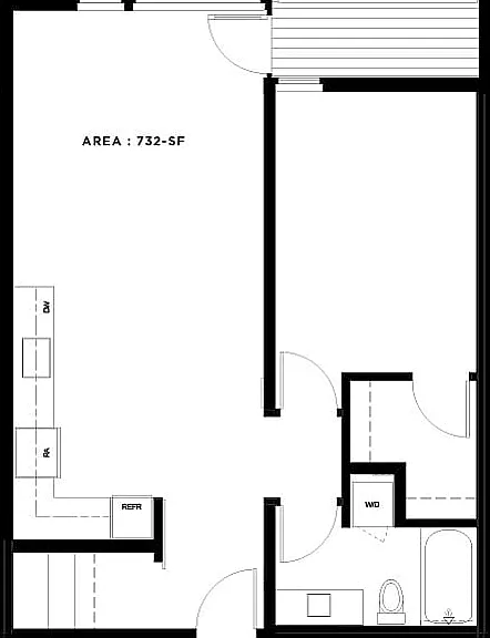 1 Bed, 1 Bath - Apt L 1 Bed, 1 Bath - Apt L
