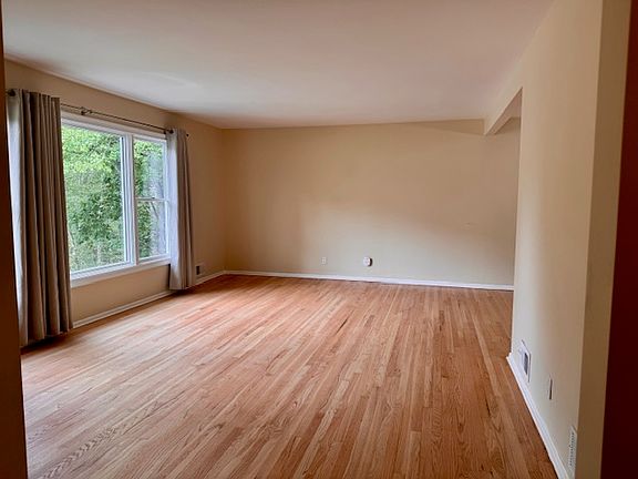 Living Room- Freshly refinished hardwood floors