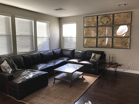 Living room with plenty of light