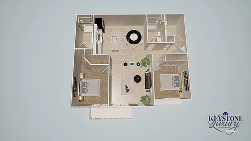 Floor plan 2 Bedroom