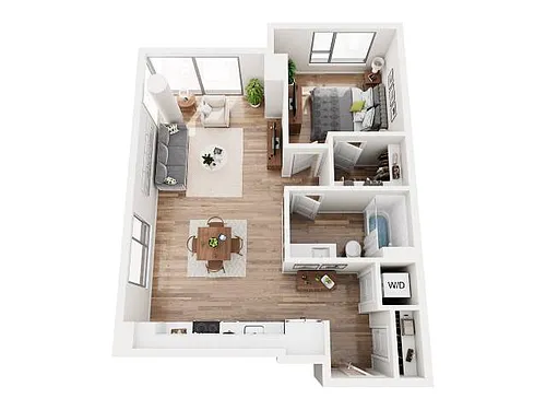 Floor plan PHA1