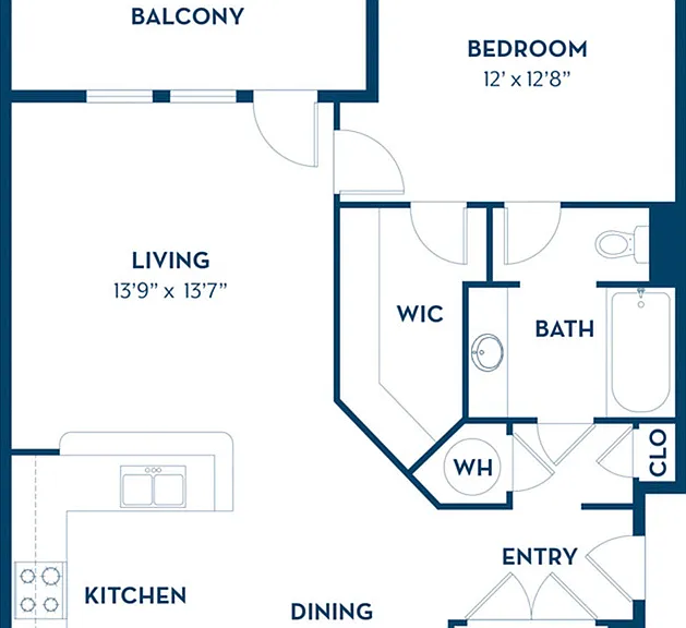 1 Bedroom | 1 Bath | 785 SF | Renovated 1 Bedroom | 1 Bath | 785 SF | Renovated