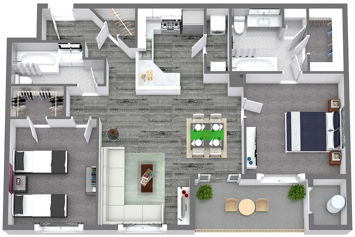 Floor plan B1