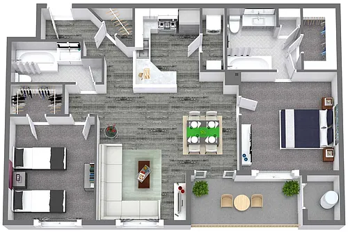 Floor plan B1