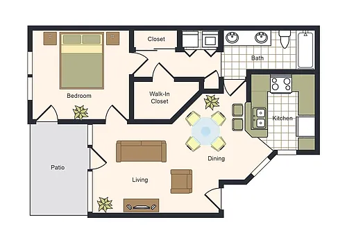 Floor plan B