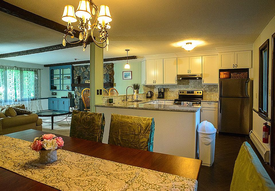 Upstairs living area