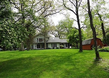 VIEW FROM STREAM TO BACK