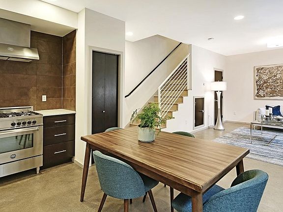 Living room view from kitchen