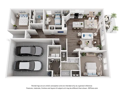 Floor plan Buchanan