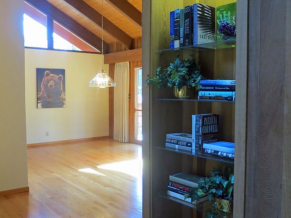 Bookshelf to Dining Area
