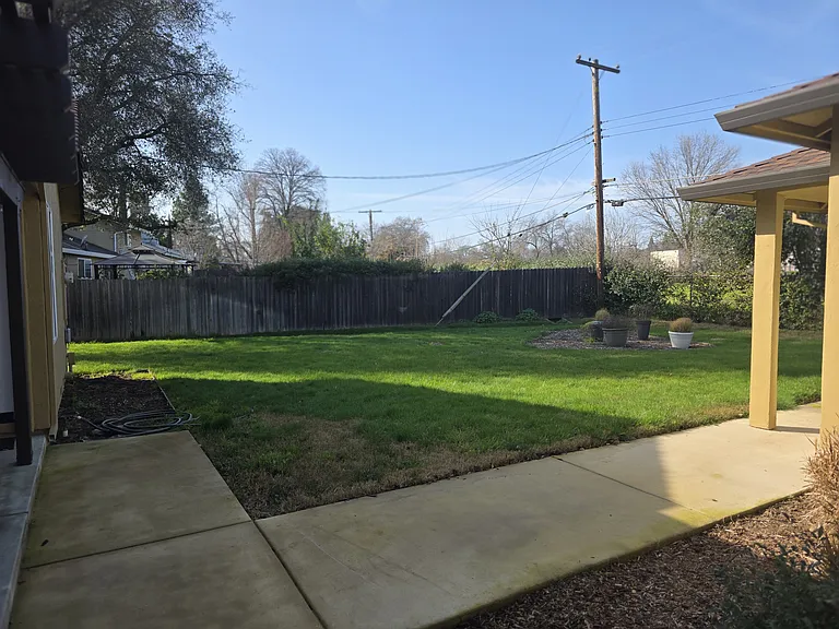 Huge yard
