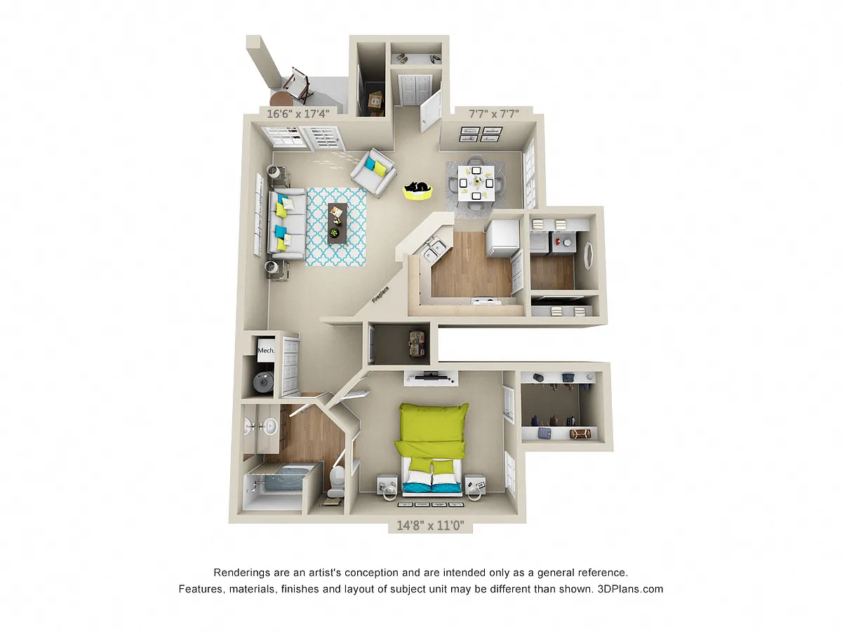 Floor plan The Greenway