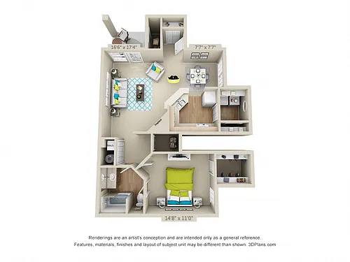 Floor plan The Greenway
