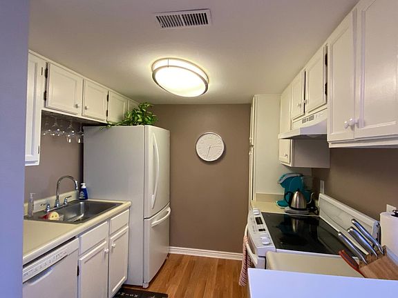 Kitchen stocked with all you need for your stay!