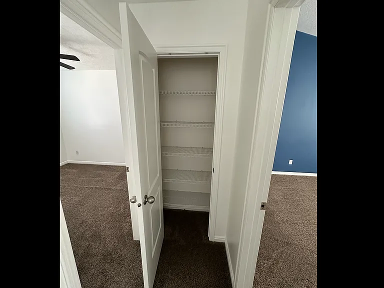 Upstairs linen closet