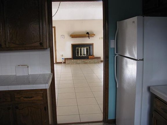 Kitchen going into den