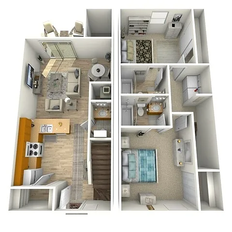 Floor plan B1