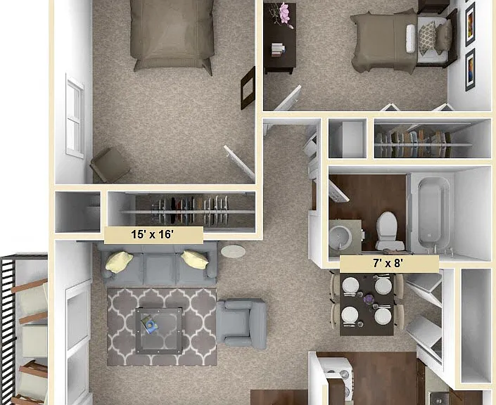 Woodland Place Apartments — Photo 44